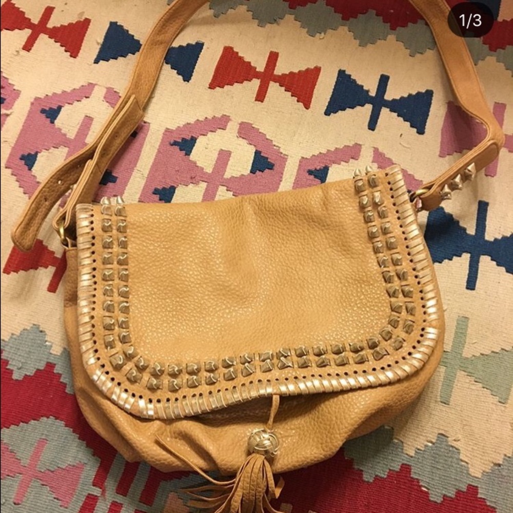 Studded Satchel